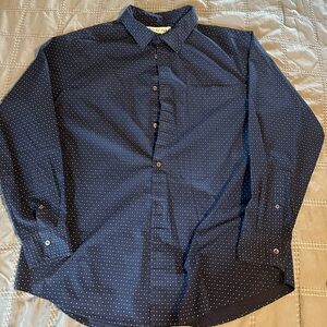 Men’s button-up dress shirt